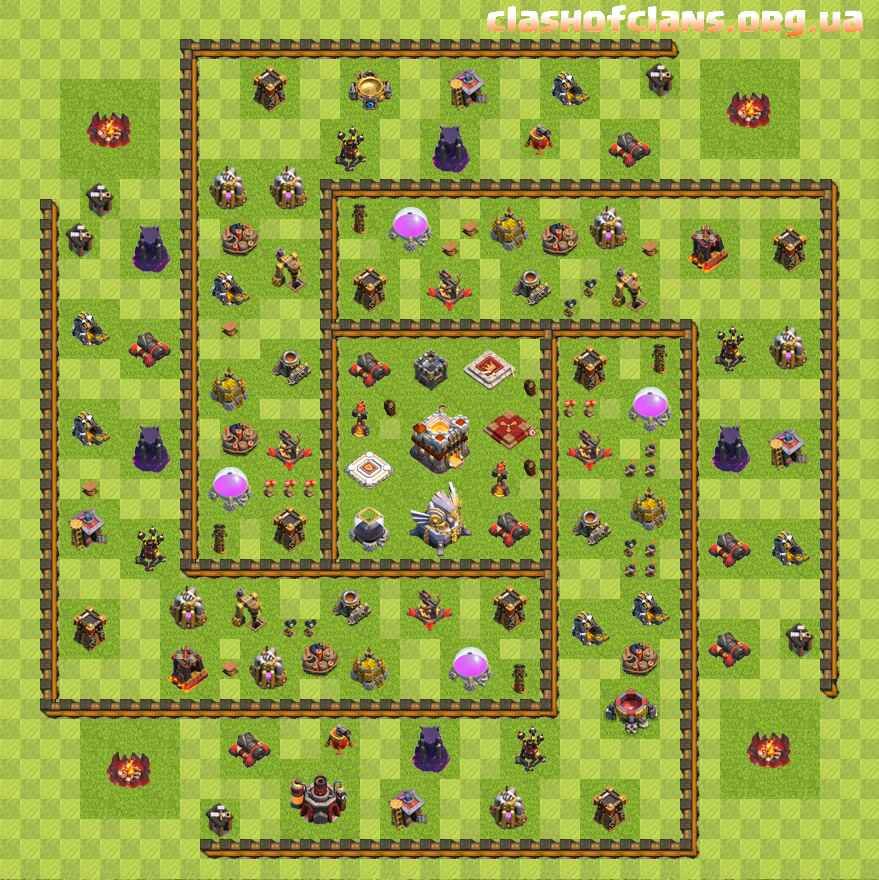 Кланс расстановка. Клэш оф кланс база 11 ТХ. Базы для 11 ТХ В Clash of Clans. Планировка для 11 ТХ В Clash of Clans. Расстановка базы 11 ТХ.